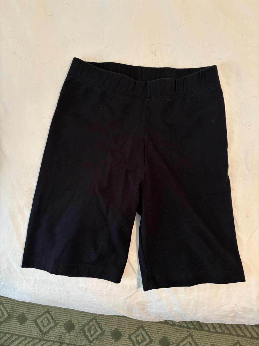 Los Angeles Apparel Bike Shorts Trio in Brown, Black & Navy - Picture 3 of 4